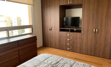 RENTA DEPARTAMENTO AMUEBLADO BOSQUE REAL