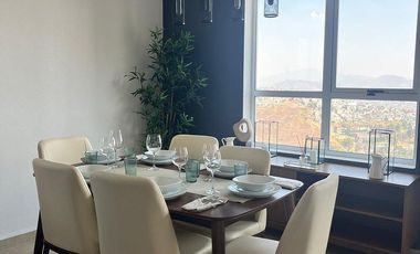 Departamento en renta en Sky View en Zona Esmeralda nuevo y equipado