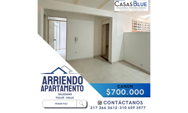 SE ARRIENDA APARTAMENTO PRIMER PISO BARRIO SALESIANO TULU