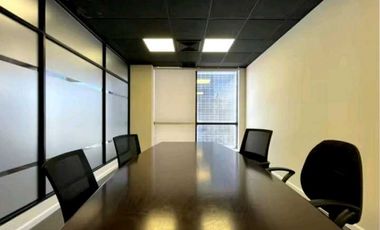 OFICINA EN CALLE 50 PLAZA BANCO GENERAL 142M2 AMOBLADA