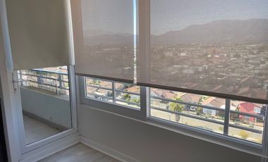 Arrienda departamento nuevo; excelente vista y ubicación.