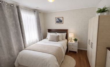 Casa aislada 129m2 Quilicura 3D 3B