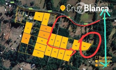 Parcela en Venta en Entre Pasaje Porvenir y Ruta S-95-T, Sector Cruz Blanca