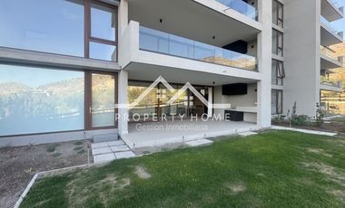 ARRIENDO SEMI AMOBLADO DEPARAMENTO HACIENDA DE CHICUREO