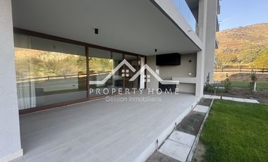 ARRIENDO SEMI AMOBLADO DEPARAMENTO HACIENDA DE CHICUREO