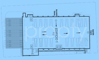 Bodega en renta en edificio industrial vertical | 2,561 m² | Calzada de Tlalpan