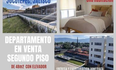 VENTA DE DEPARTAMENTO EN JOCOTEPEC