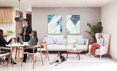 PRE VENTA DEPARTAMENTO, 2 RECÁMARAS, 2 BAÑOS, PORTALES, BENITO JUAREZ, CDMX