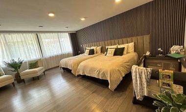 SE RENTA CASA RECIEN REMODELADA Y AMUEBLADA DE LUJO EN TECAMACHALCO (V)