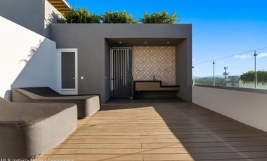 Penthouse en venta en Punto Novo Nuevo Vallarta con rooftop