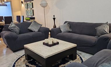 Casa AMUEBLADA en renta en privada en Juriquilla Santa Fe, Querétaro.