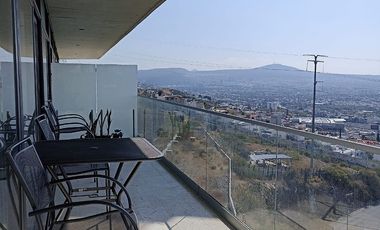 Renta departamento 2 recamaras AMUEBLADO en zona Diamante Querétaro