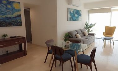 Renta departamento 2 recamaras AMUEBLADO en zona Diamante Querétaro