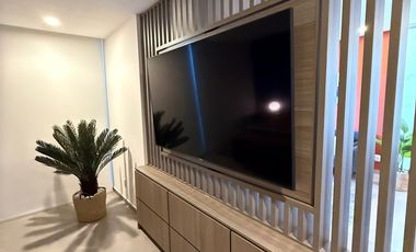 Loft Amueblado en Distrito Sophia con jardín privado | Renta SOLO facturable