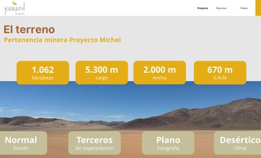 Parcela en venta en COPIAPÓ