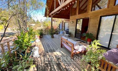 Hermosa Casa de Campo en arriendo anual amoblada en La Foresta - Catapilco