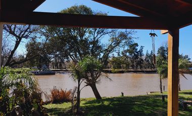 5.000 m2 sobre Rio Lujan. Zonificación E, apto múltiples usos. Venta o alquiler anual o temporal.