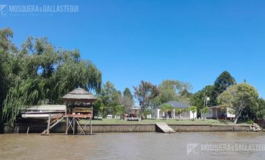 5.000 m2 sobre Rio Lujan. Zonificación E, apto múltiples usos. Venta o alquiler anual o temporal.