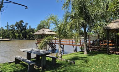 5.000 m2 sobre Rio Lujan. Zonificación E, apto múltiples usos. Venta o alquiler anual o temporal.
