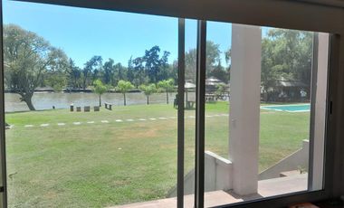 5.000 m2 sobre Rio Lujan. Zonificación E, apto múltiples usos. Venta o alquiler anual o temporal.