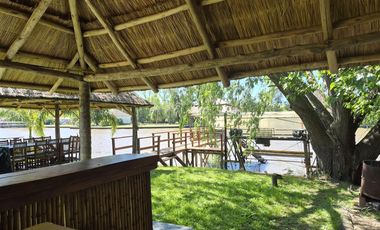 5.000 m2 sobre Rio Lujan. Zonificación E, apto múltiples usos. Venta o alquiler anual o temporal.