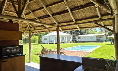 5.000 m2 sobre Rio Lujan. Zonificación E, apto múltiples usos. Venta o alquiler anual o temporal.