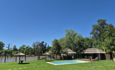 5.000 m2 sobre Rio Lujan. Zonificación E, apto múltiples usos. Venta o alquiler anual o temporal.