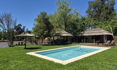 5.000 m2 sobre Rio Lujan. Zonificación E, apto múltiples usos. Venta o alquiler anual o temporal.