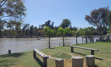 5.000 m2 sobre Rio Lujan. Zonificación E, apto múltiples usos. Venta o alquiler anual o temporal.