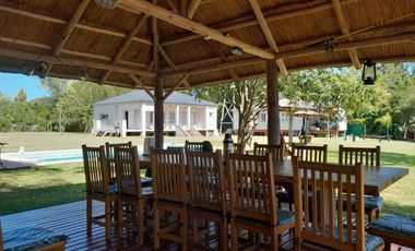 5.000 m2 sobre Rio Lujan. Zonificación E, apto múltiples usos. Venta o alquiler anual o temporal.