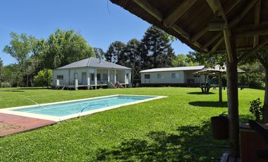 5.000 m2 sobre Rio Lujan. Zonificación E, apto múltiples usos. Venta o alquiler anual o temporal.