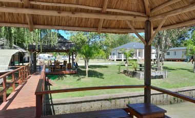 5.000 m2 sobre Rio Lujan. Zonificación E, apto múltiples usos. Venta o alquiler anual o temporal.