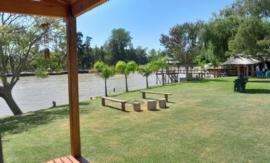 5.000 m2 sobre Rio Lujan. Zonificación E, apto múltiples usos. Venta o alquiler anual o temporal.