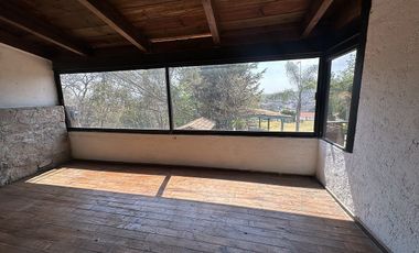 RENTA CASA ESTILO CABAÑA FINCAS DE SAYAVEDRA ATIZAPAN DE ZARAGOZA