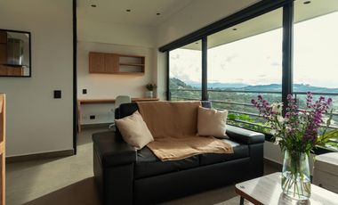 Arriendo apartamento amoblado en el Alto de las Palmas