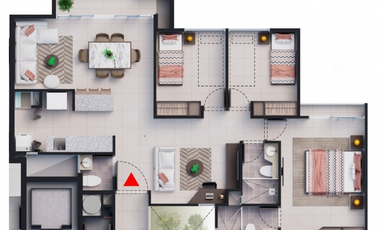 Apartamento en venta Colina Campestre Villavicencio