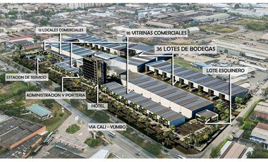 OPORTUNIDAD PARA UBICAR TU EMPRESA ENTRANDO A CALI POR SAMECO