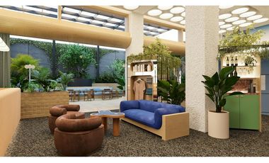 Suite hotelera en cesión de derechos en Laureles, Medellín