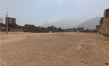 ÑAÑA - VENTA TERRENO - ÁREA 1450 m2