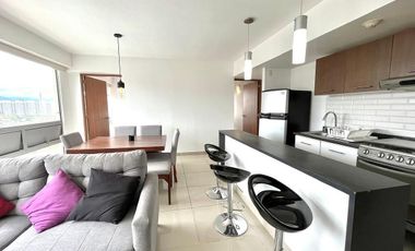 Departamento AMUEBLADO  en renta zona Santa Fe