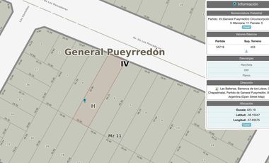 Terreno Barrio Playa Los Lobos