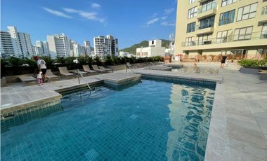 VENTA DE APARTAESTUDIO NUEVO EN PLLAYA SALGUERO - SANTA MARTA
