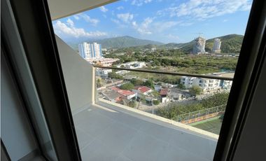 VENTA DE APARTAESTUDIO NUEVO EN PLLAYA SALGUERO - SANTA MARTA