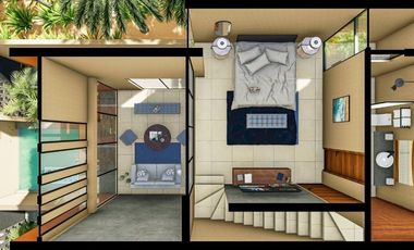 Villa(Brisa Coral) Amueblada con Piscina y Roof en Venta en Chelem