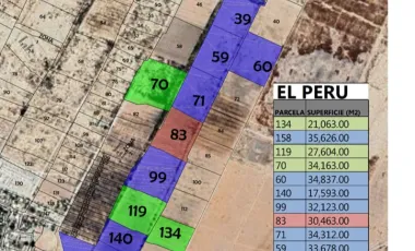 Terreno en Venta en El Perú, Torreón, Coahuila de Zaragoza