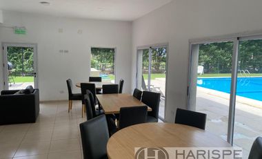 ALQUILER Departamento un dormitorio con jardín en Nordelta