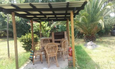 ARRIENDO CASA 2 DORMITORIOS AMPLIO HERMOSO TERRENO COLONIA KENNEDY HOSPITAL PAINE