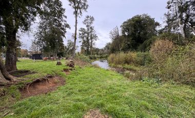Parcela Rio Bueno orilla rio