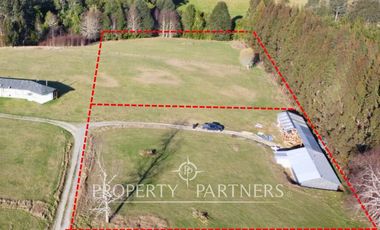 Parcela 1 hectárea con Bosque nativo y Pradera en Panguipulli Los Tallos