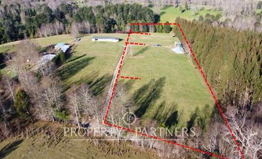 Parcela 1 hectárea con Bosque nativo y Pradera en Panguipulli Los Tallos